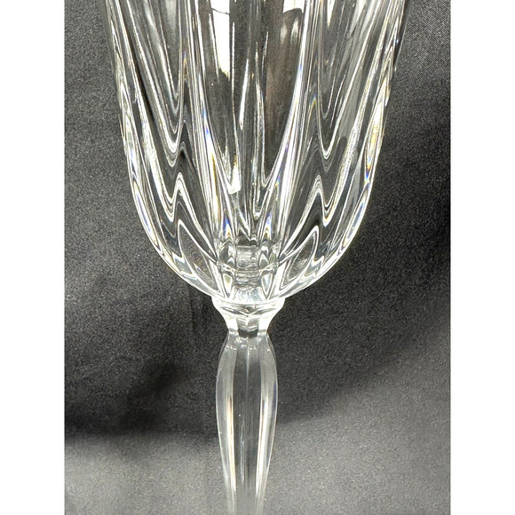 Noritake VENDOME Crystal Water Goblet Vintage Retired 8 5/8" Stunning! - Picture 4 of 6